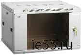 ITK Шкаф LINEA W 9U 600x600 мм дверь стекло, RAL7035