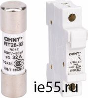 Плавкая вставка цилиндрическая RT28-32 4A 10х38 (CHINT)