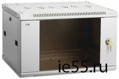 ITK Шкаф LINEA W 18U 600x600 мм дверь стекло, RAL7035